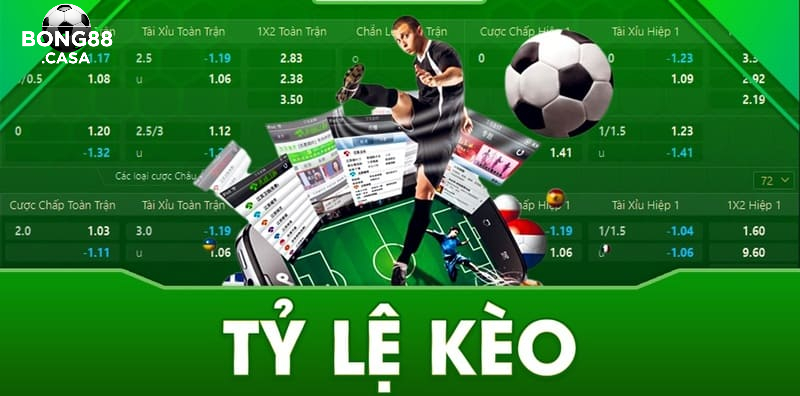 Tỷ lệ bóng đá nhà cái là gì?